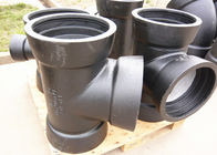 Mortier de ciment rayant le type malléable ou le type pièce en t des garnitures de tuyau de fer T de K de prise fournisseur