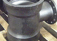 Double pièce en t de prise de garnitures malléables rondes de fer avec la branche ISO2531 de bride fournisseur