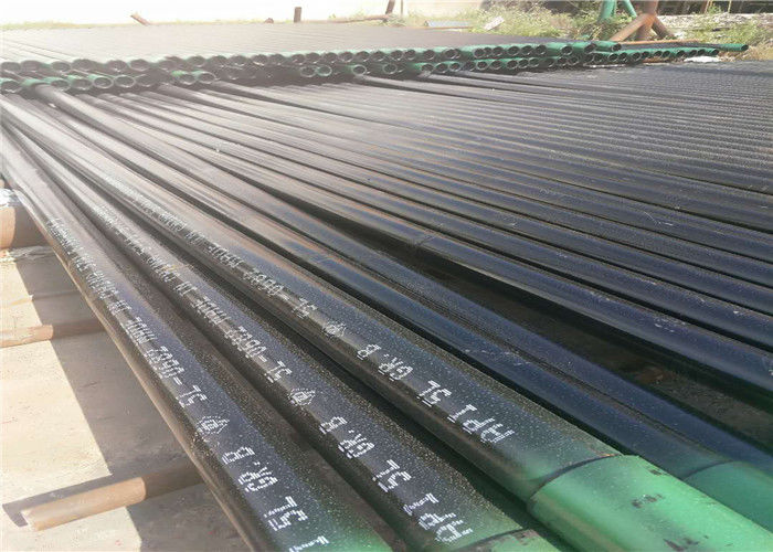 Tuyau d'acier au carbone sans couture d'OIN api 5L avec la préparation de surface noire de peinture fournisseur